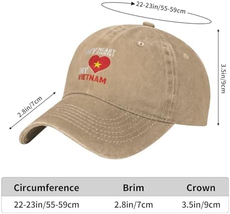 My Heart My Country Baseball Cap