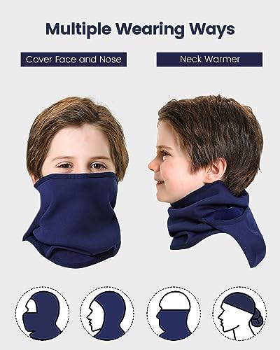 Aegend Balaclava Face Mask for Kids WindproofCold-weather Protection