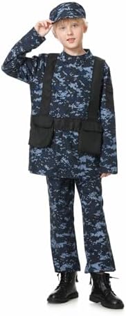 GRAJTCIN Kids Army costume full set