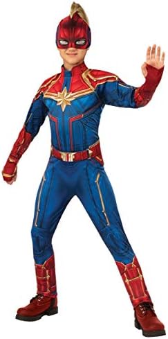 Rubies Captain Marvel Kids Costume Medium Blue Red