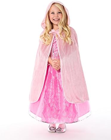 Little Adventures Traditional Pink Cloak for Girls - SM 1-5 Yrs