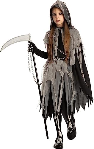 Spooktacular Girls Grim Reaper Costume