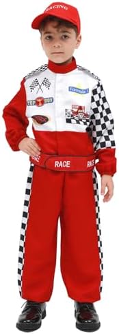 Exciting Race Car Driver Costume for Kids
