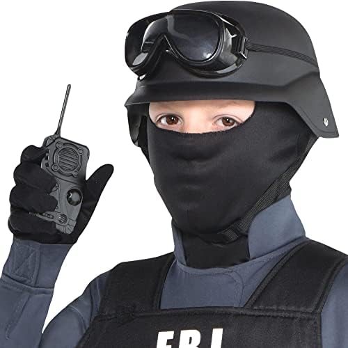 Amscan Kids FBI Cop Costume Kit - Small Black