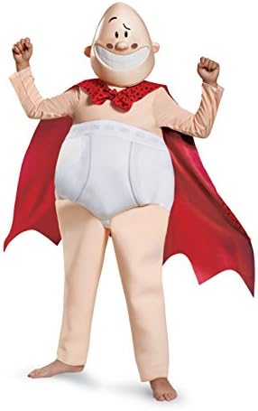 Captain Underpants Movie Deluxe Costume for Boys Large 10-12