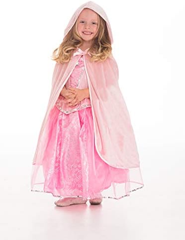 Little Adventures Traditional Pink Cloak for Girls - SM 1-5 Yrs
