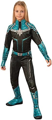 Rubies Captain Marvel Jumpsuit Costume for Boys