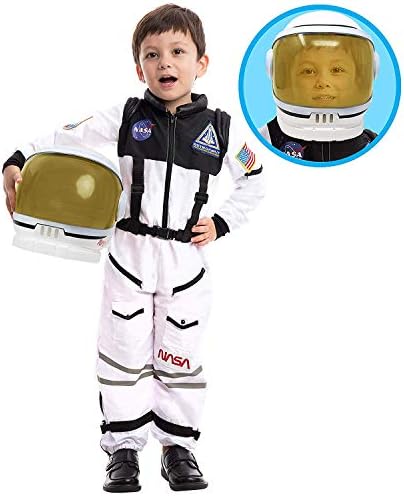 Stellar Spaceship Costume for Kids Astronaut Helmet Space Suit