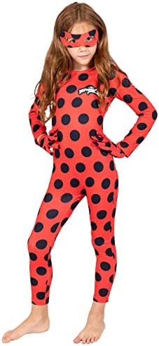 Miraculous Ladybug Girls 3-Piece Halloween Costume Set