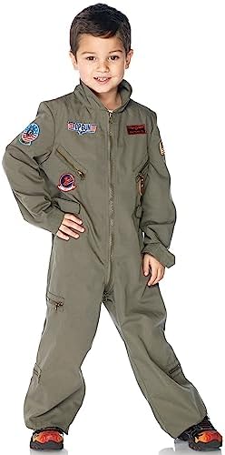 Stylish Top Gun Flight Suit for Boys