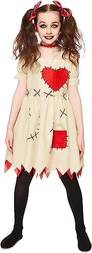Perfect Voodoo Doll Dress Girls Costume X-Large