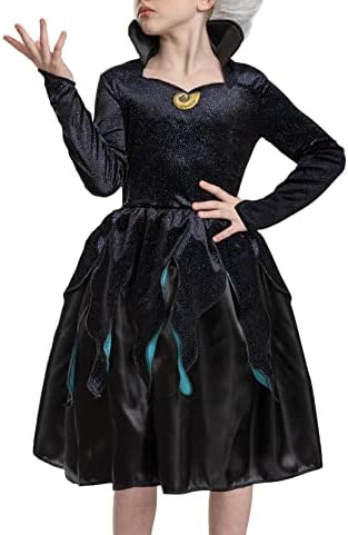 Official Disney The Little Mermaid_live Action Ursula Costume for Girls