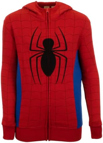 Marvel Superheroes Boys Zip-Up Fashion Hoodie for Kids