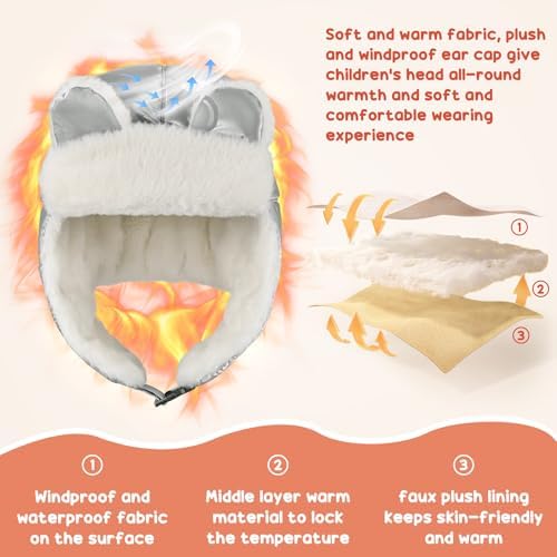 Warm Kids Trapper Hat