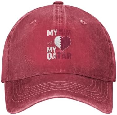 My Heart My Country My Qatar Baseball Cap
