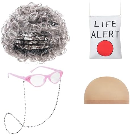 Granny Costume for Girls Traditional Old Lady Day 100