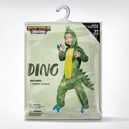 Glow-in-the-Dark Dinosaur Costume for Halloween
