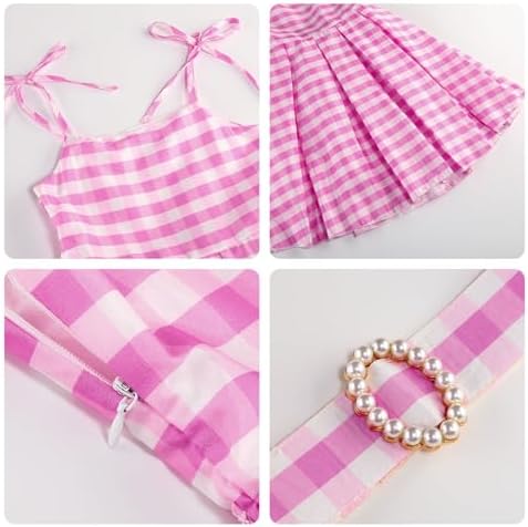 Perfect Pink Carrie Costume for Girls Movie-Themed Doll Accessories