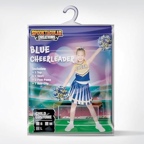 Girls Halloween Cheerleader Costume