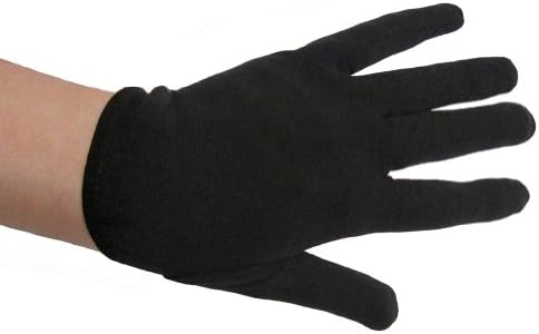 SeasonsTrading Child Black Costume Gloves - Halloween Accessory