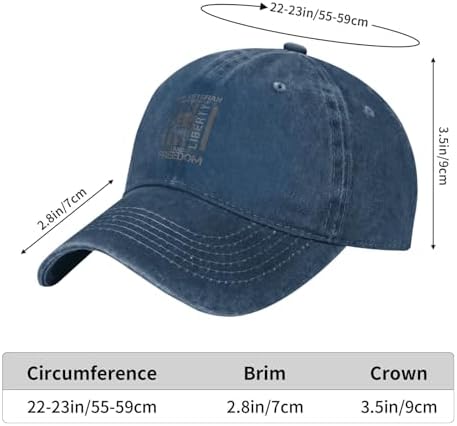 US Veteran Defender of and Freedom Baseball Cap