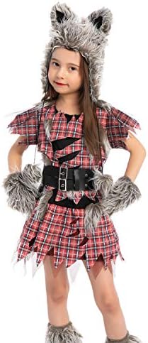 SPooktacular Kids Earlier-Werewolf Halloween Costume Trick or Treating Role-Playing Experience