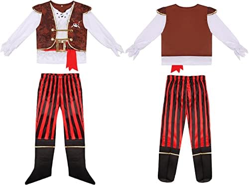 Boys Deluxe Pirate Costume with Accessories