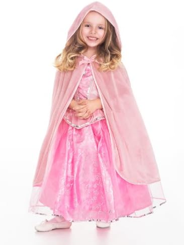 Little Adventures Traditional Pink Cloak for Girls - SM 1-5 Yrs