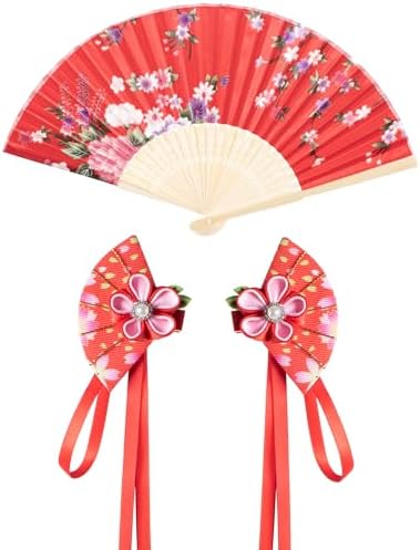 Elibelle - Asian Kids Kimono Robe Dress Traditional Japanese Costumes for Girls