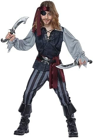 Captain Hook Under the Sea Pirate Costume for Kids