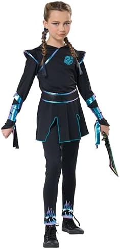 California Costumes Girls Ninja Nightfire Costume