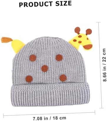 Cection Wool Beanie for Toddler Girls