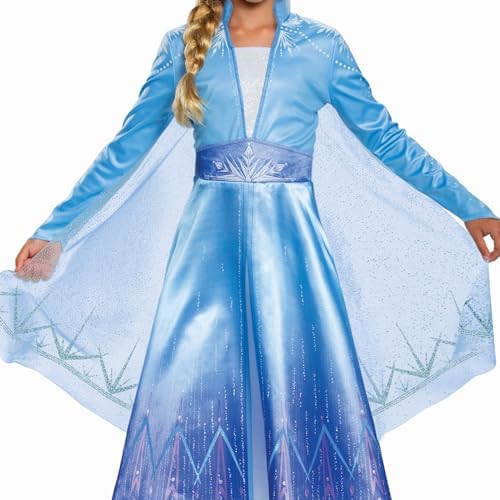 Disney Frozen 2 Girls Halloween costume Blue Perfect Trick-or-Treat