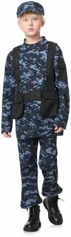 GRAJTCIN Kids Army costume full set