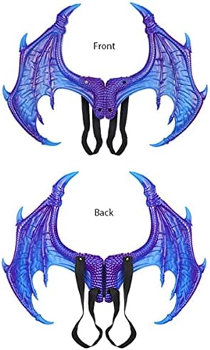 HoVoltaChildrens Dragon Wing Costume Dinosaur Tail Mask Set for Kids Halloween Costume