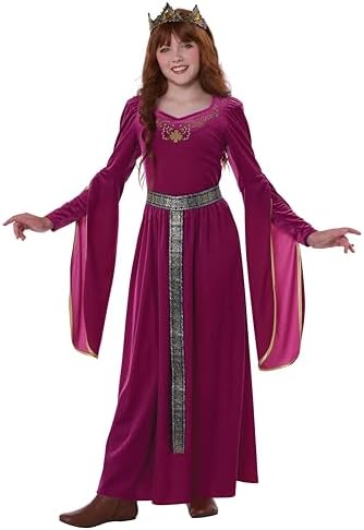 Girls Medieval Princess Costume - Elegant and Stylish