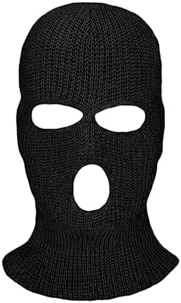 Perfect Stay Warm and Cool Kids 3 Hole Knitted Balaclava