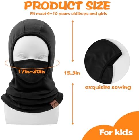 Dymex Kids Balaclava Ski Mask