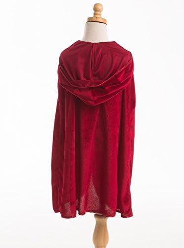 Little Adventures Traditional Hooded Princess Cloak Red Ages 5-9