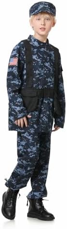 GRAJTCIN Kids Army costume full set