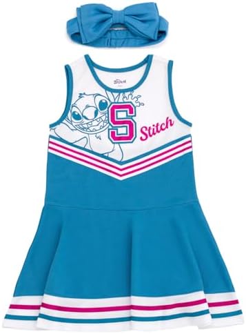 Disney Junior Girls Cheerleader Outfit Durable Fashionable Set