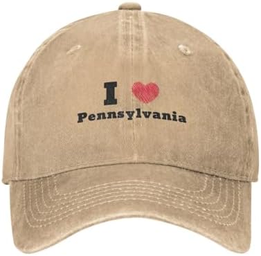 I Love Pennsylvania Dad Hat - Base Ball Cap