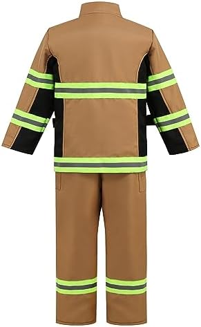 Yolsun Fireman Costume for Kids Halloween OODA