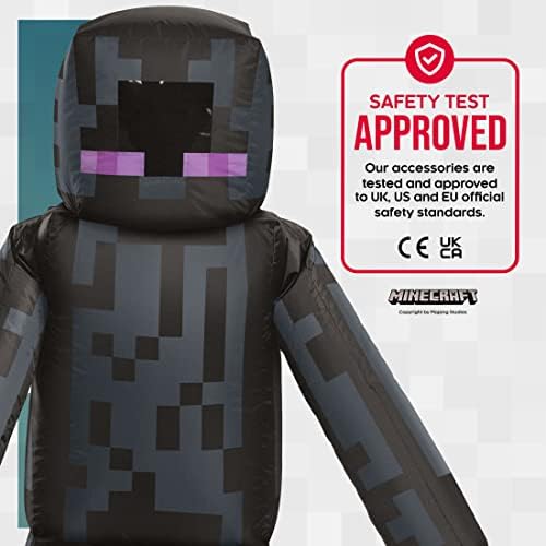 Young Kid Enderman Inflatable Minecraft Costume for Kids