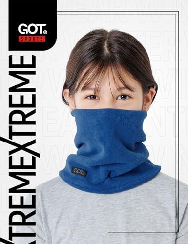 GOT Sports Thermal Neck Gaiter for Kids - Ages 7-12