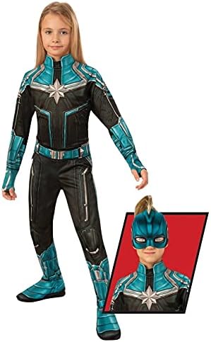Rubies Captain Marvel Jumpsuit Costume for Boys