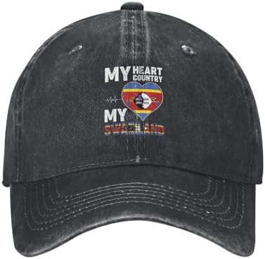 My Heart My Country My Swaziland Baseball Cap Dad Hat