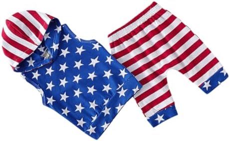 LIFKOME Boys Outfits Cotton Hoodie and Shorts Set