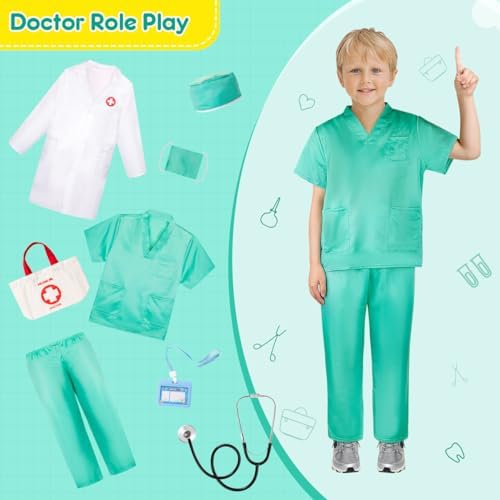 Meland Doctor Costume for Kids