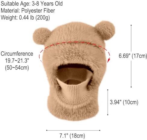 Kids Ski Mask Balaclava Warm Protective for Winter